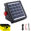 Advwin Electric Fence Energiser 3km/0.13J Solar Powered Energizer Set Waterproof