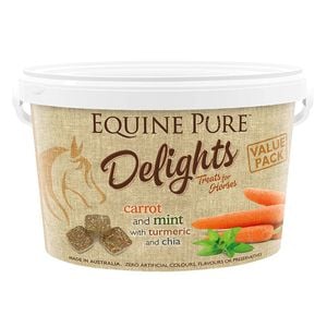 Equine Pure Delights Carrot & Mint Horse Treats 2kg