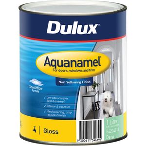 Dulux 1L Enamel Paint Aquanamel Gloss Deep