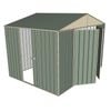 Build-a-Shed 3.0 x 2.3 x 2.3m Double Hinge and Single Sliding Door Shed - Green