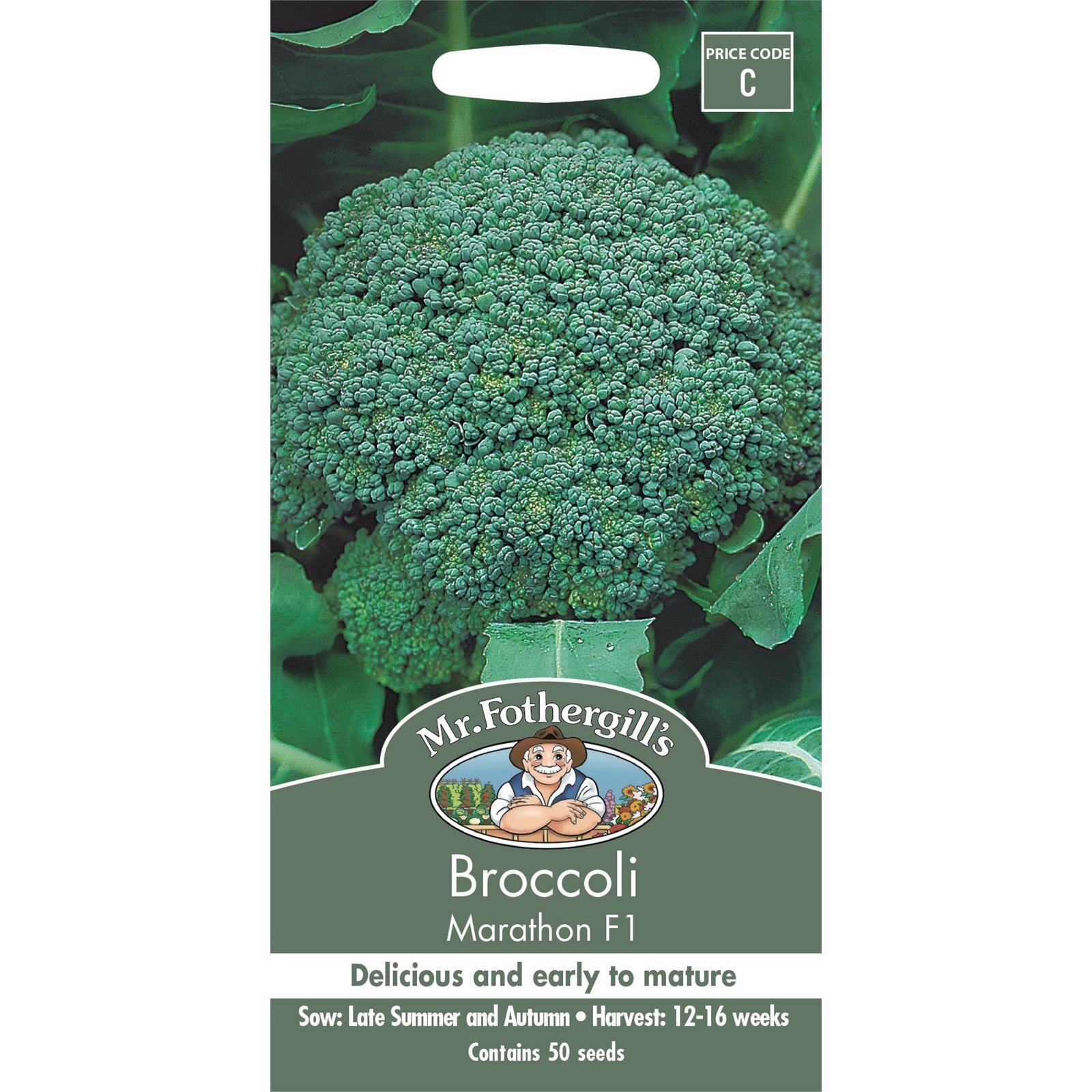Royal Horticultural Society Broccoli Calabrese Marathon1