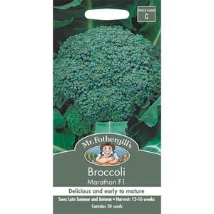 Mr Fothergill's Broccoli Marathon F1 Vegetable Seeds