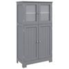Costway 4 Doors Kitchen Storage Cabinet Organizer Grey