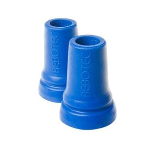 Crutch Tips 17mm Ferrules - Durable Walking Stick & Crutch Tips For Safe Support - Blue