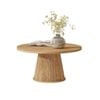 Cosmoliving Round Coffee Table Fluted Tea Table End Table