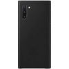 Samsung Galaxy Note 10 Leather Cover Case - Black