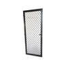 ProtectorAl 800-840 x 1970-2010mm Black Adjustable Grille Screen Door