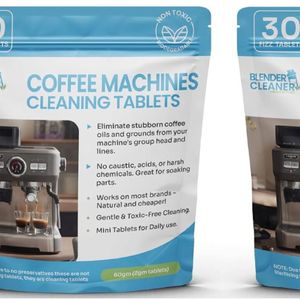 Miles Kay Espresso Machine Cleaning Tablets - (60 Tablets) For Jura, Delongi, Miele, and Universal Coffee Machine for All