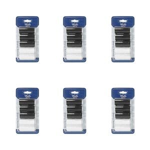 6x 5pc Malli 180m Diy Sewing Thread Spools Hand/machine Sewing Black/white