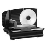 200W  Pronti Deli and Food Electric Meat Slicer Blades Processor Black
