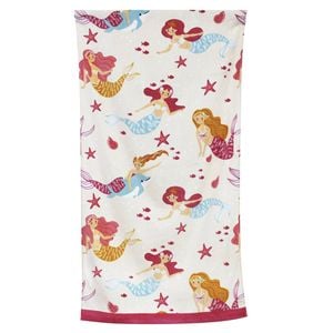 Onkaparinga Kids 60x120cm Absorbent Beach Towel - Mermaids