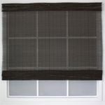 Windoware California Matchstick Indoor Roman Blind - 1500mm x 2100mm Mahogany