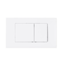 Zumi Square Matte White Flush Plate - Bunnings Australia