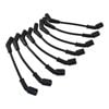 Black Ignition Leads, 8.5mm 9" Gm Ls Lsx Lt, 135 Degree Plug Boots