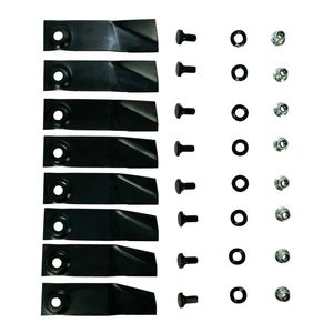 Contractors Choice Commercial Masport 21" Blade & Bolt 8 Pack
