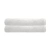 2pc Bambury Ultra soft Chateau Bath Sheet 80x160cm White Cotton Woven
