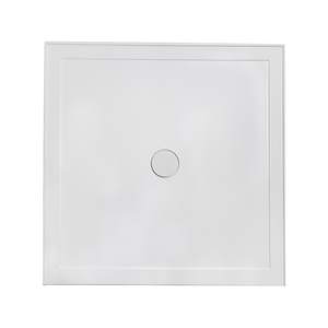 Mondella 900mm x 900mm 3 Lip Centre Outlet Shower Base