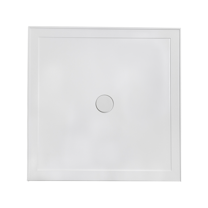 Mondella 900mm x 900mm 3 Lip Centre Outlet Shower Base