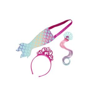 3pc Barbie Mermaid Kids/Children Girls Costume Party Dress-up Accessory Set