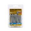Zenith 10 - 8 x 75mm Galvanised Countersunk Rib Head Timber Screws - 50 Pack