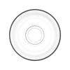 LAV Klasik Glass Tea Coffee Cup Saucer - 10cm - Pack of 12