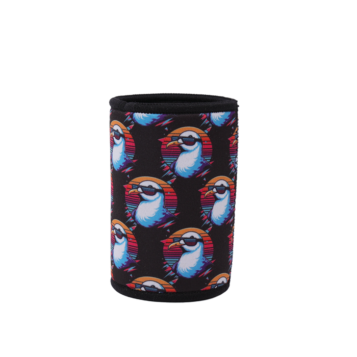 Marquee Bird Pattern Can Cooler