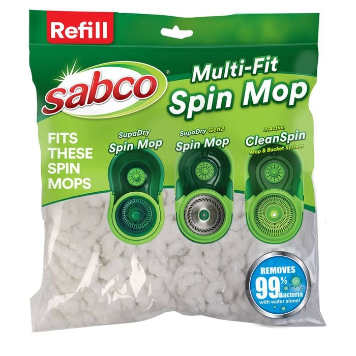 Sabco Mop Refill Multi-Fit Spin