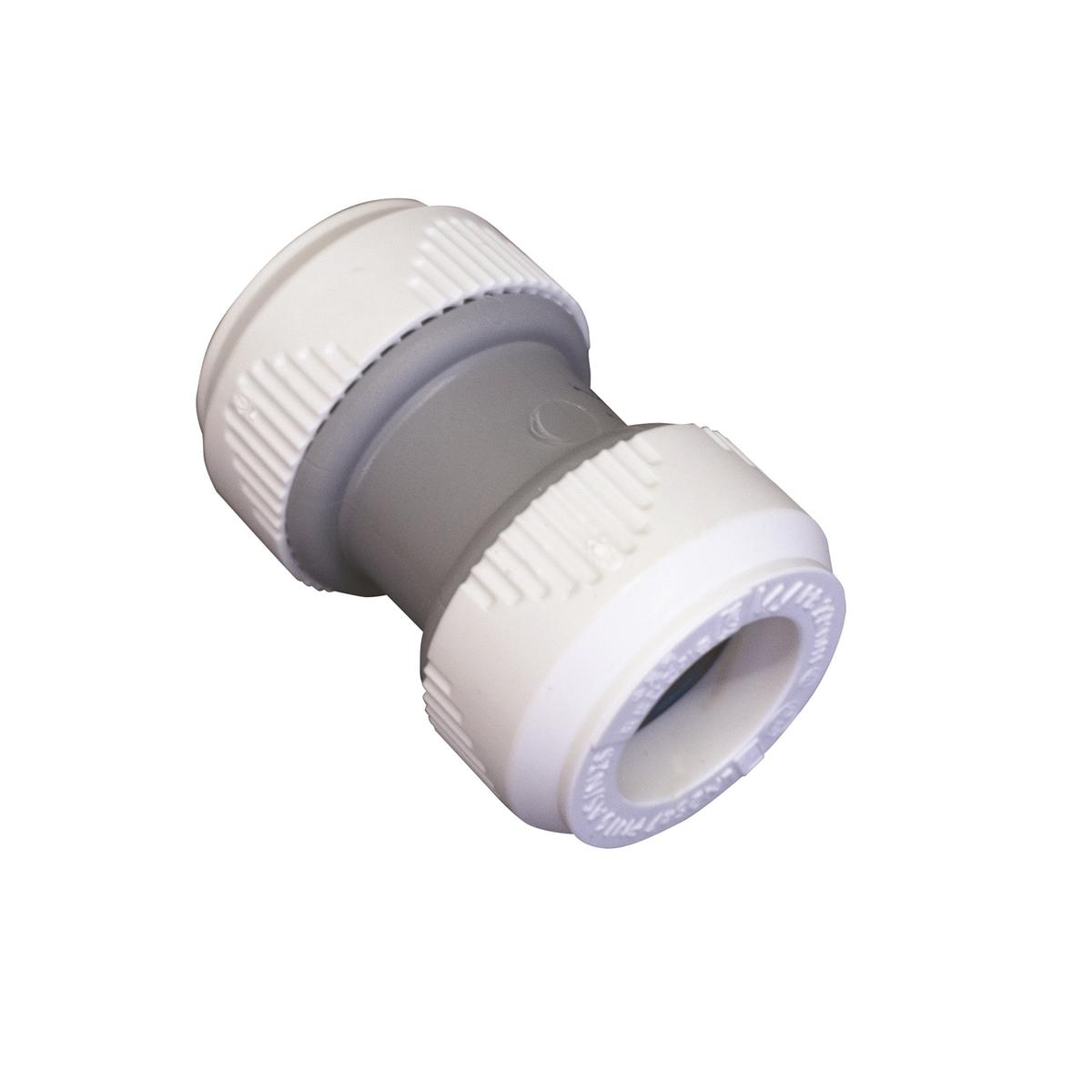 Poly-Fit 20mm x 20mm Push Fit Inline Coupling - Bunnings New Zealand