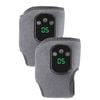 FOHOA 2 Pack Cordless Ankle Massager with Heat Wearable Wireless Heated Foot Wrap