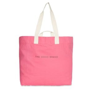 The Good Brand Cotton Leisure Tote Bag 45x65cm - Hot Pink