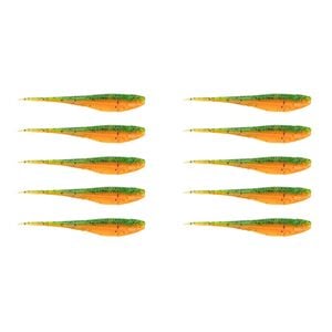 2x 5PK 5In Rapala Crush City The Jerk Soft Plastic Minnow Lures - Rockmelon