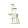 Advwin 145cm Cat Scratching Post Tree Beige