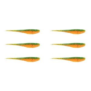 2x 3PK 7In Rapala Crush City The Jerk Soft Plastic Minnow Lures - Rockmelon