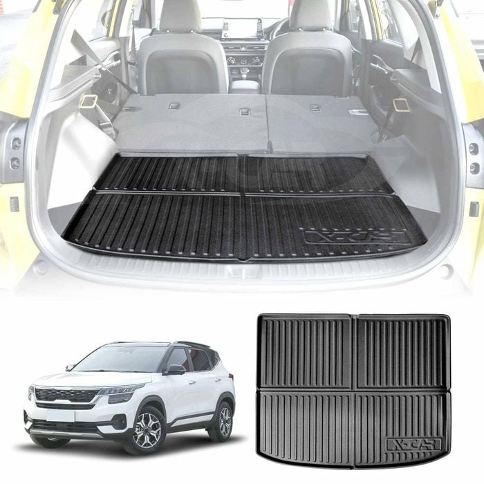 3D All Weather Boot Liner for Kia Seltos 2022-Onwards Cargo Trunk Cover Mat Luggage Tray