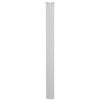 Pillar 11.5 x 240cm White Havana PVC Concertina Door Panels - 2 Pack