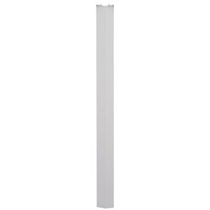 Pillar 11.5 x 240cm White Havana PVC Concertina Door Panels - 2 Pack