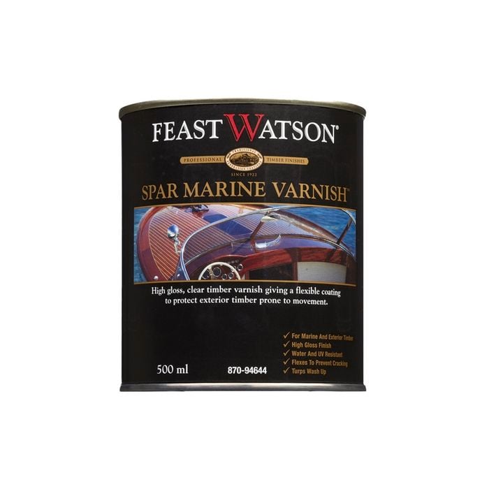 Feast Watson 500ml Spar Marine Varnish - 500ml
