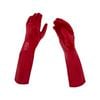 Craftright 45cm Red PVC Gloves 
