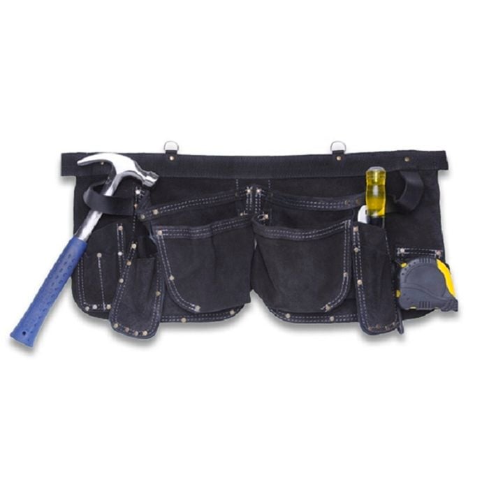 Taurus Leather Split Leg Apron 4 Pocket