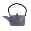 Teaology Traditional Japanese Design Durable Cast Iron Teapot 350ml Grey/Black