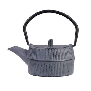 Teaology Traditional Japanese Design Durable Cast Iron Teapot 350ml Grey/Black