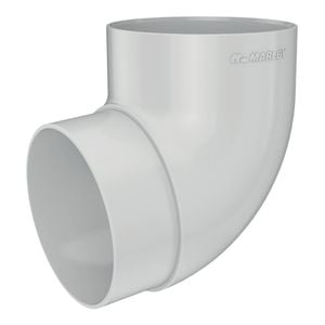 Marley 80mm 95° Gull Grey MF Socket Bend