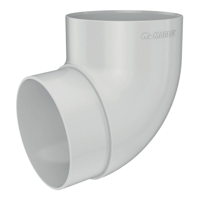 Marley 80mm 95° Gull Grey MF Socket Bend