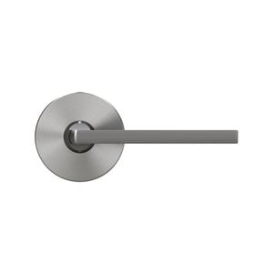Schlage Brushed Satin Chrome Medio Series Alba Passage Lever Set 