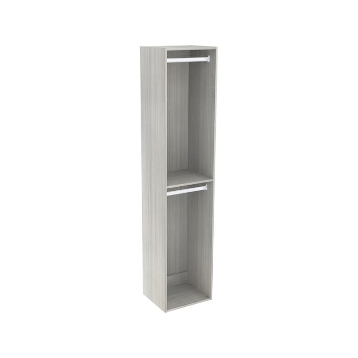 Lugna 2048 x 600 x 380mm Mist Double Hanging Robe Insert