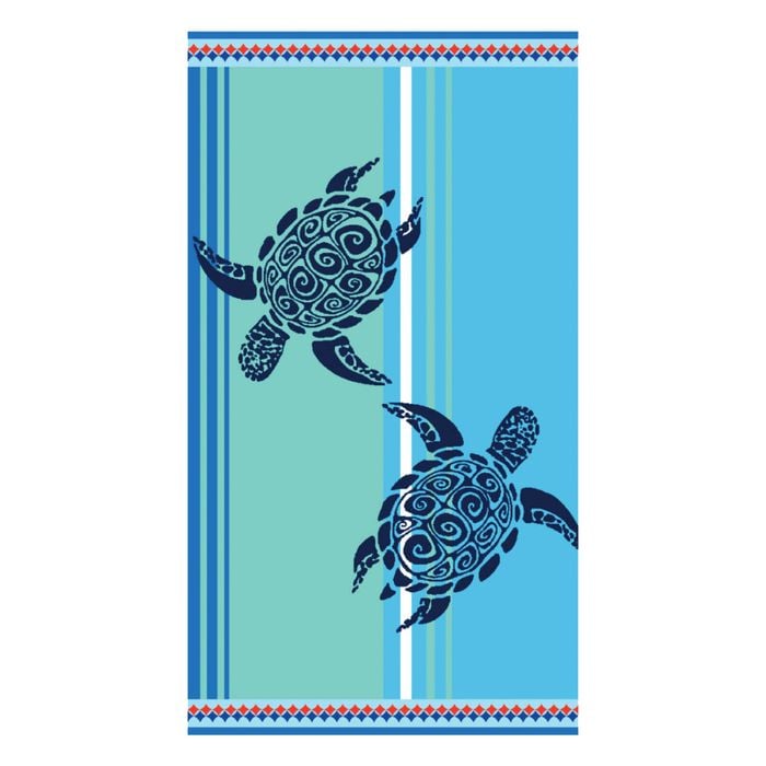 Jacq Bch Tow Turtle 86/160 - Multi Colour