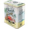 Nostalgic Art Large 14x20cm Tin Box Storage VW Bulli Life is Better at the Beach