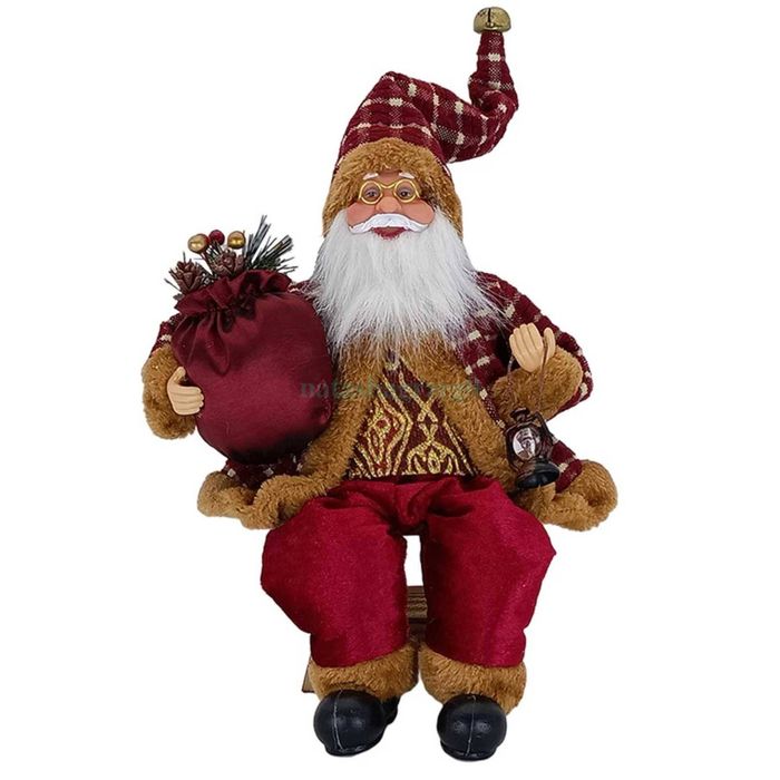 P&P Multicolour Santa Claus Christmas Tabletop Figurine Festive Mantel Home Decoration