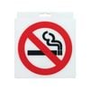 Brutus 152 x 152mm No Smoking Symbol Self Adhesive Plastic Sign
