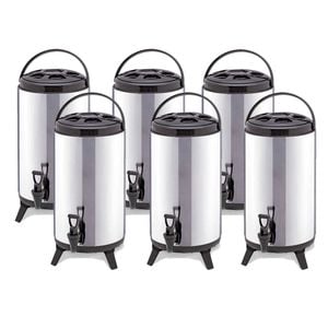 SOGA 6X 18L Portable Insulated Brew Pot with Dispenser